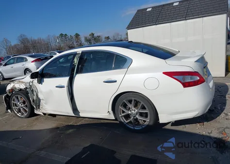 2010 Nissan Maxima 3.5 Sv z USA, uszkodzony, nr VIN 1N4AA5AP6AC809423